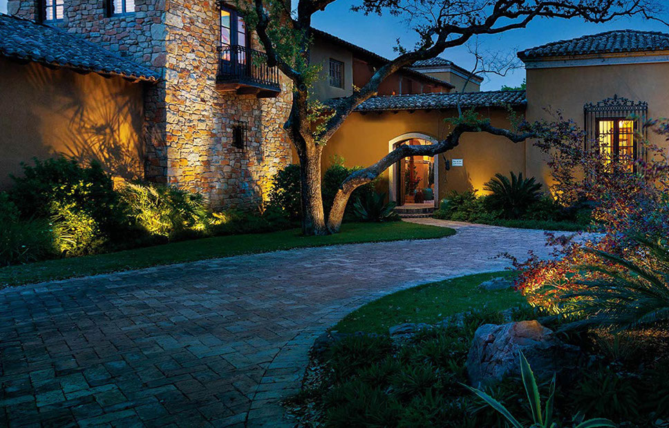 landscape lighting, outdoor lighting, fort worth